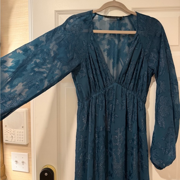 House of Harlow Arienne Maxi Dress in Deep Teal - Picture 4 of 5